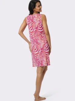 Sommerkleid im Animal-Dessin