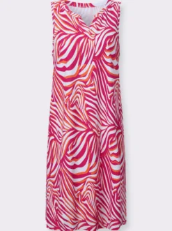 Sommerkleid im Animal-Dessin