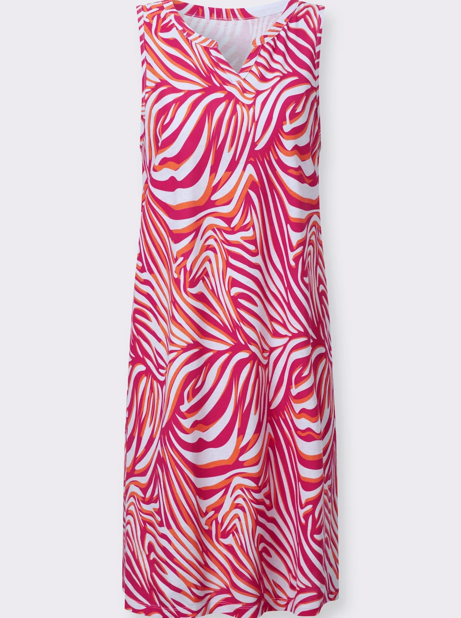 Sommerkleid im Animal-Dessin