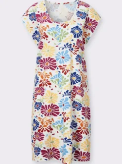 Sommerkleid im Blumen-Dessin