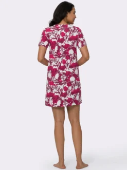 Sommerkleid in A-Linie, bedruckt