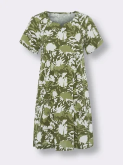 Sommerkleid in A-Linie, bedruckt