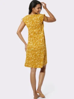 Sommerkleid mit Bindebändern zum Raffen