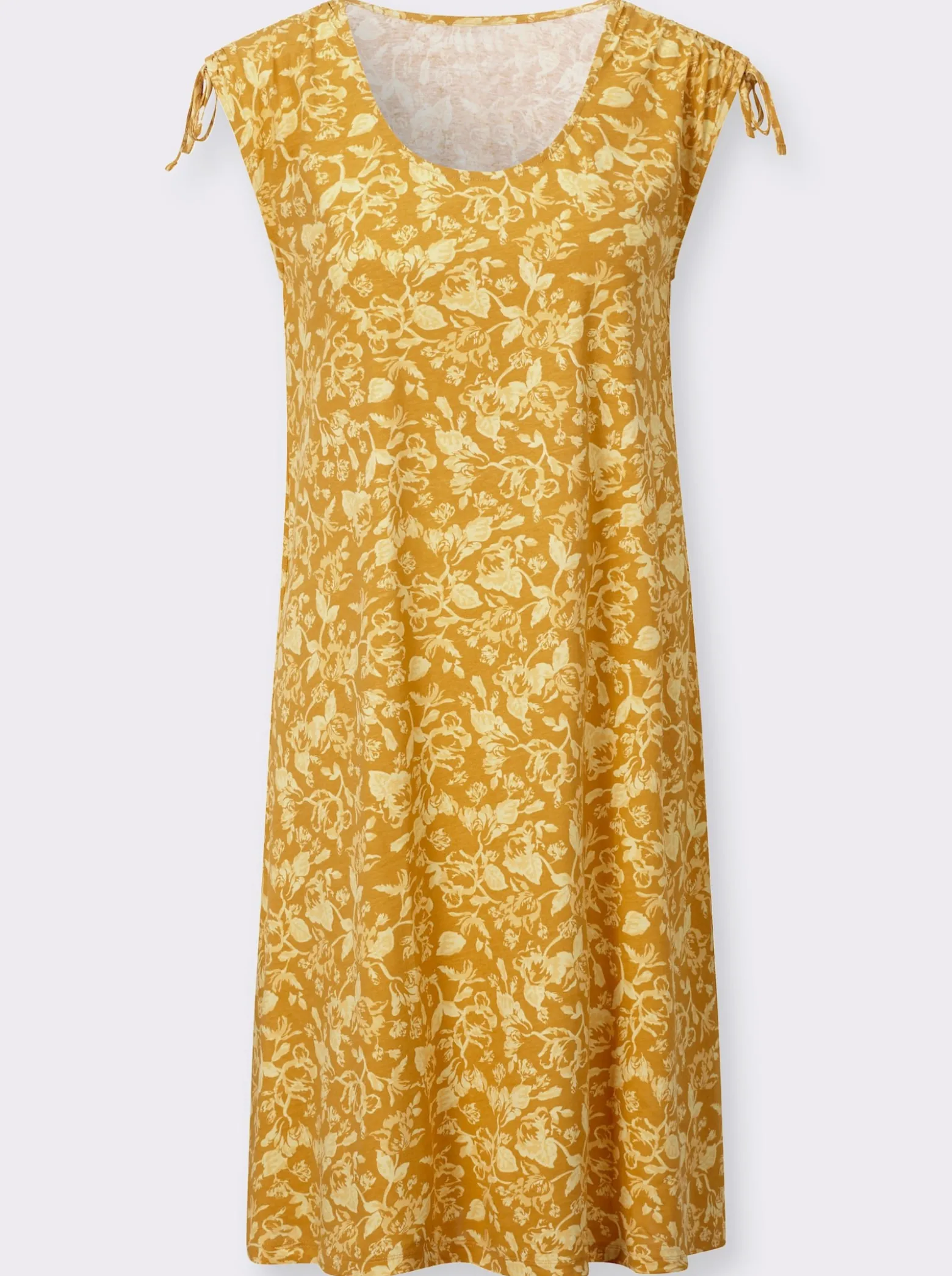 Sommerkleid mit Bindebändern zum Raffen