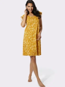 Sommerkleid mit Bindebändern zum Raffen