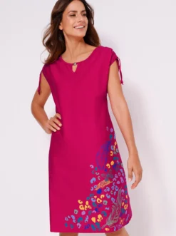 Sommerkleid mit Foliendruck