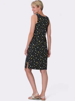 Sommerkleid mit Rauten-Muster