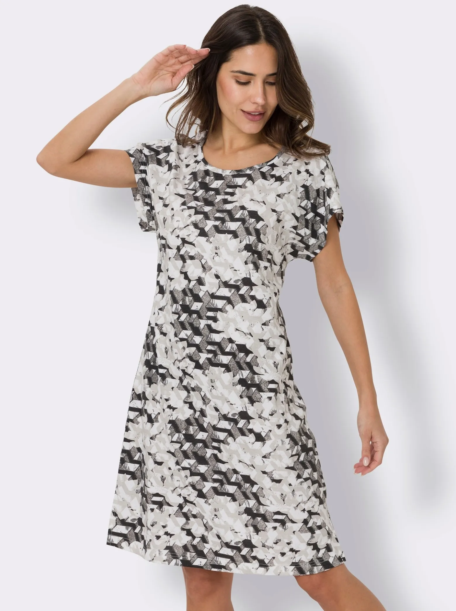 Sommerkleid mit Seitenschlitzen