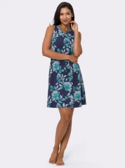 Sommerkleid mit Tunnelzug und Bindeband