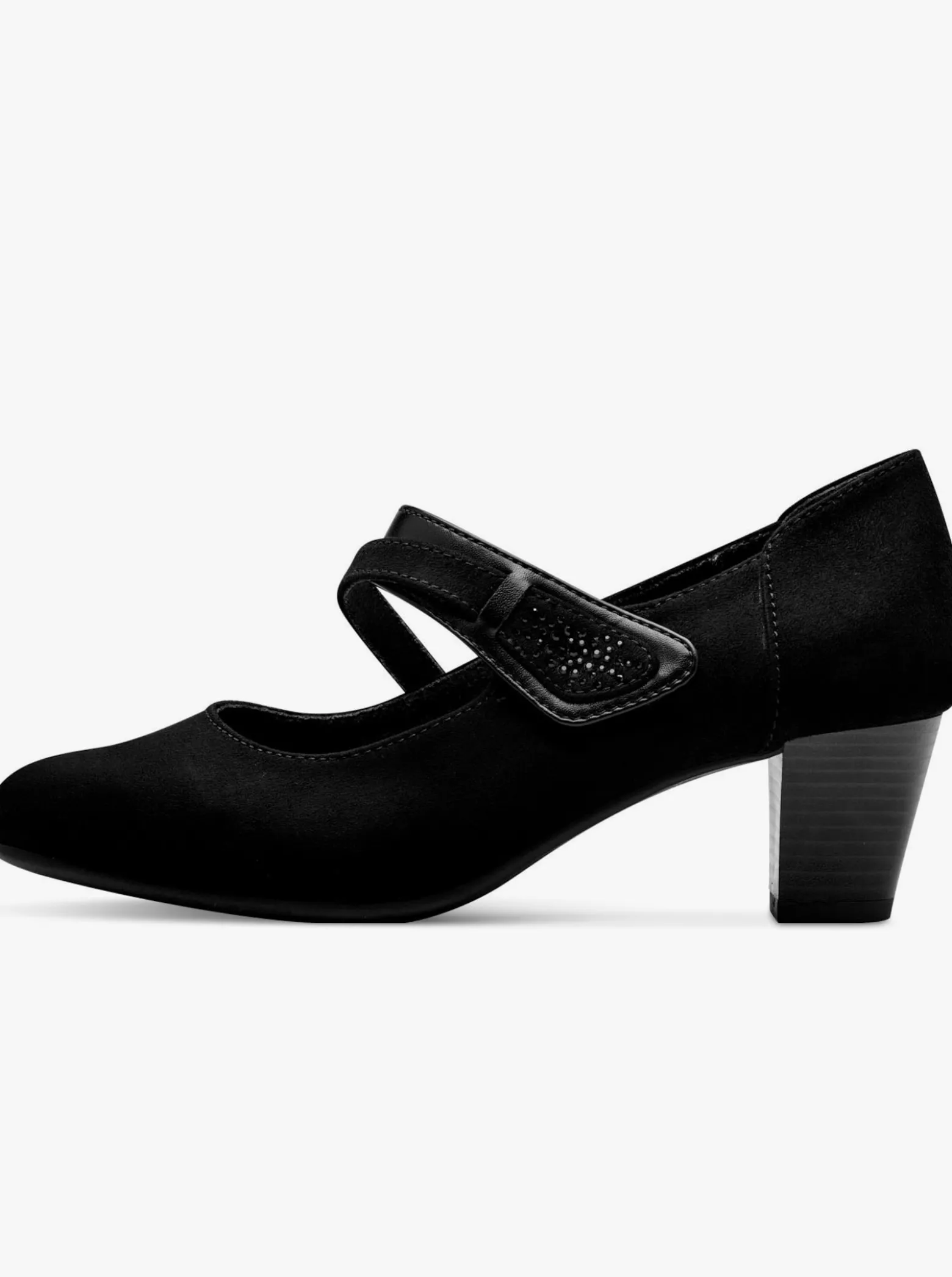 Spangenpumps mit Klettverschluss