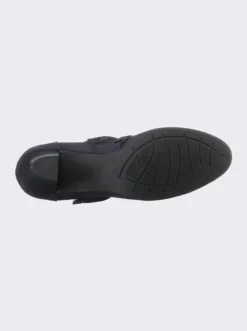 Spangenpumps mit Klettverschluss