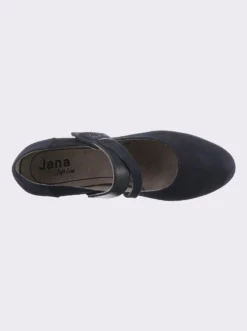 Spangenpumps mit Klettverschluss