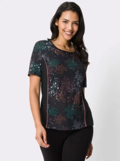 Sportshirt mit Kontrastnähten