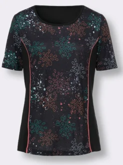 Sportshirt mit Kontrastnähten