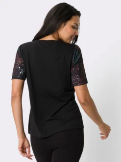 Sportshirt mit Kontrastnähten