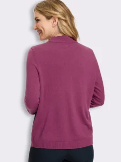 Stehkragenpullover in flauschig weicher Qualität