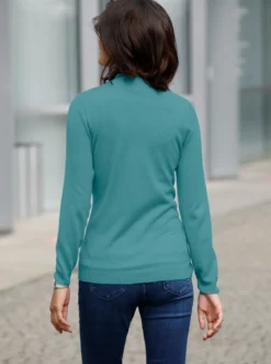 Stehkragenpullover weich wie Kaschmir