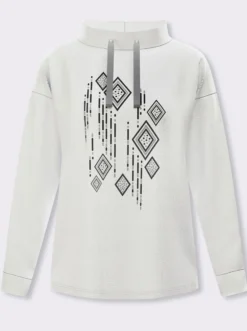 Stehkragenshirt in Interlock-Qualität