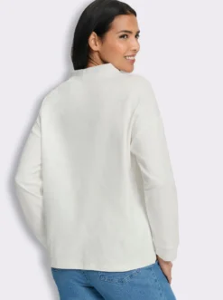 Stehkragenshirt in Interlock-Qualität