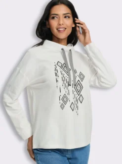 Stehkragenshirt in Interlock-Qualität