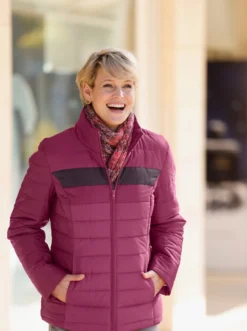 Steppjacke für kalte Wintertage geeignet