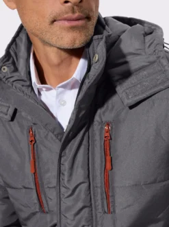 Steppjacke für normale Wintertemperaturen