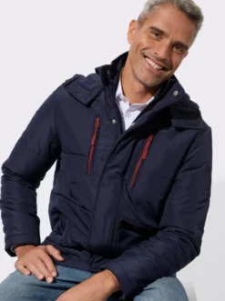 Steppjacke für normale Wintertemperaturen