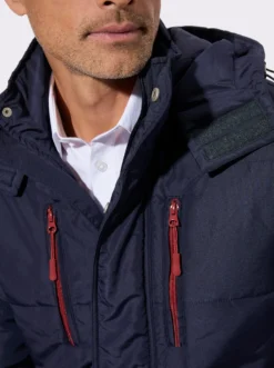Steppjacke für normale Wintertemperaturen