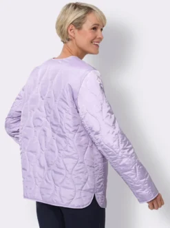 Steppjacke in kastigem Schnitt