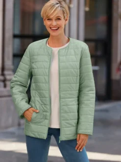 Steppjacke inklusive Beutel