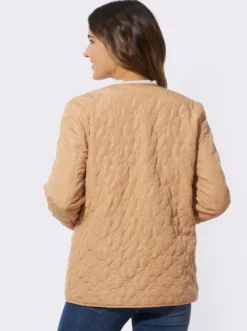 Steppjacke mit Herz-Steppung