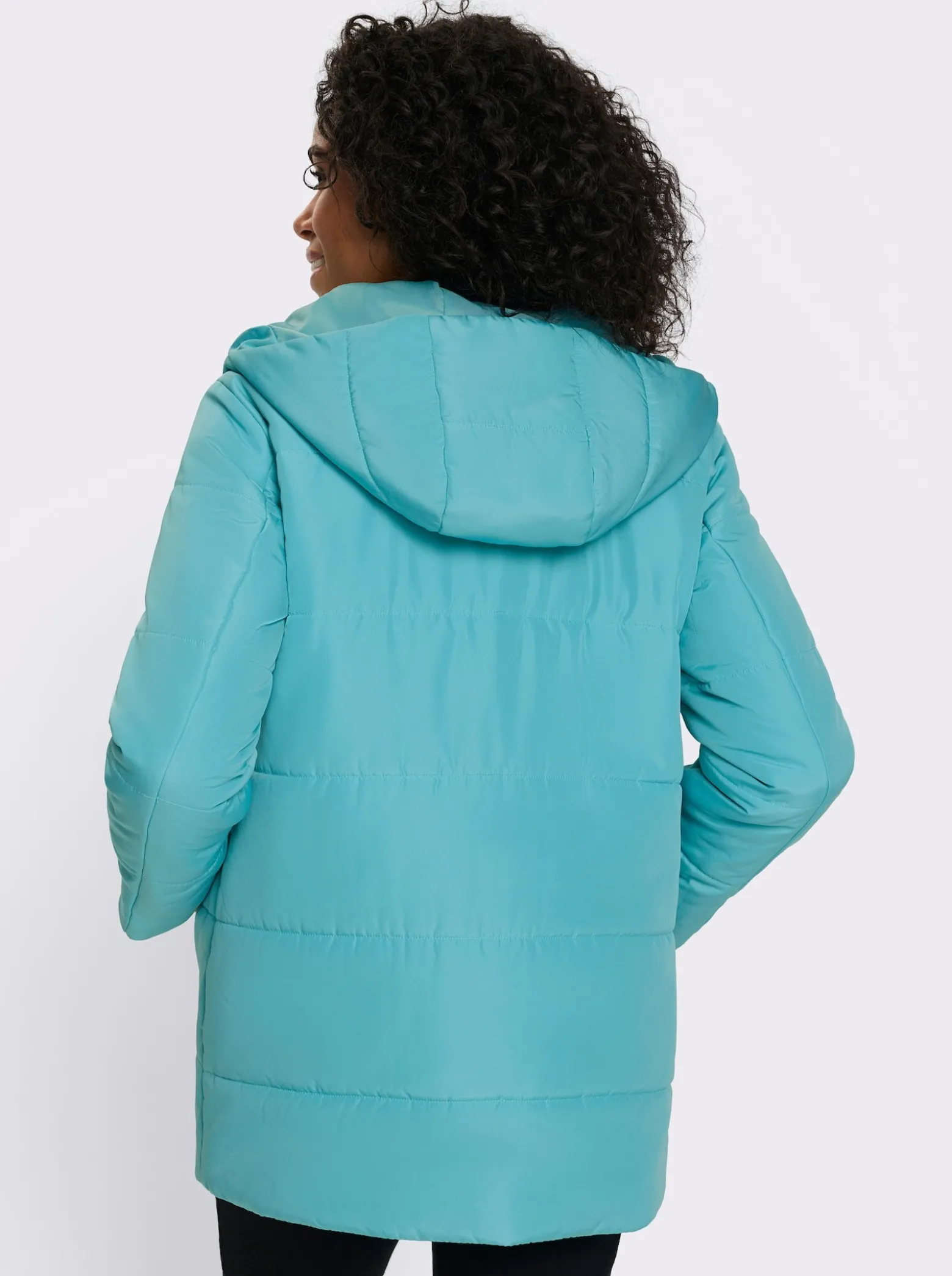 Steppjacke mit Kapuze