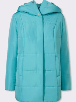 Steppjacke mit Kapuze