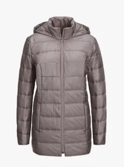 Steppjacke mit Kapuze, wärmend