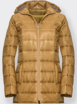 Steppjacke mit Kapuze, wärmend