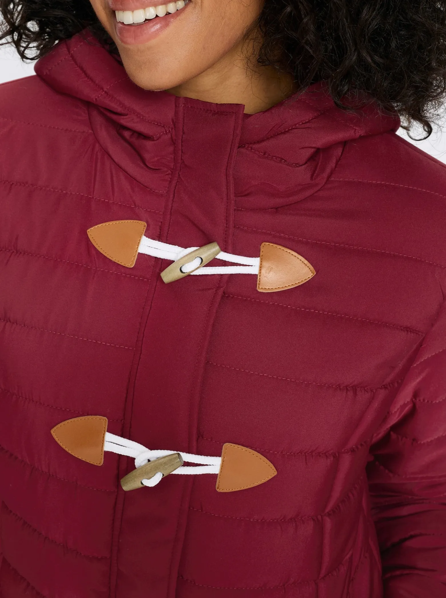 Steppjacke mit Knebelknöpfen