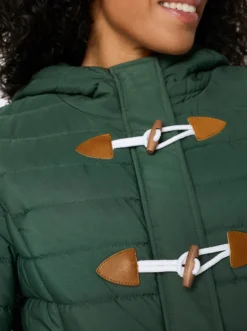 Steppjacke mit Knebelknöpfen