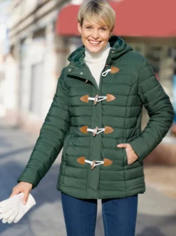 Steppjacke mit Knebelknöpfen