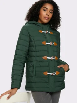Steppjacke mit Knebelknöpfen