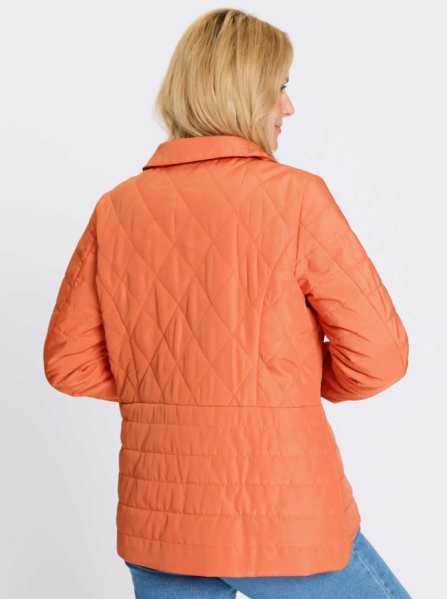 Steppjacke mit leichter Wattierung