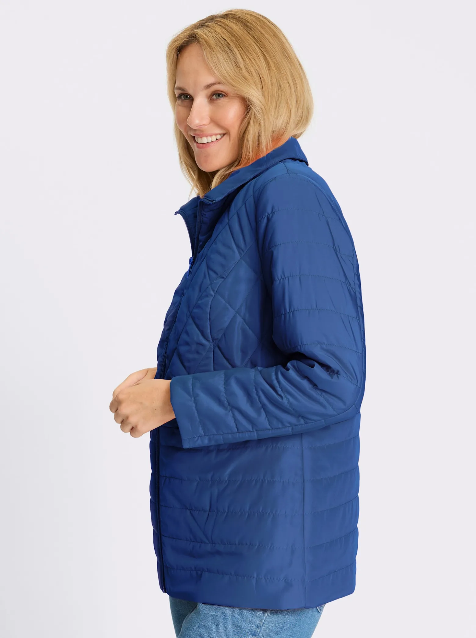 Steppjacke mit leichter Wattierung