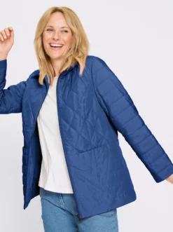 Steppjacke mit leichter Wattierung