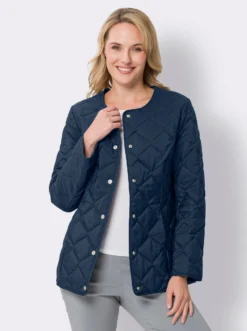Steppjacke mit Paspelierung