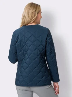 Steppjacke mit Paspelierung