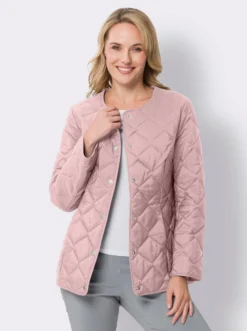 Steppjacke mit Paspelierung