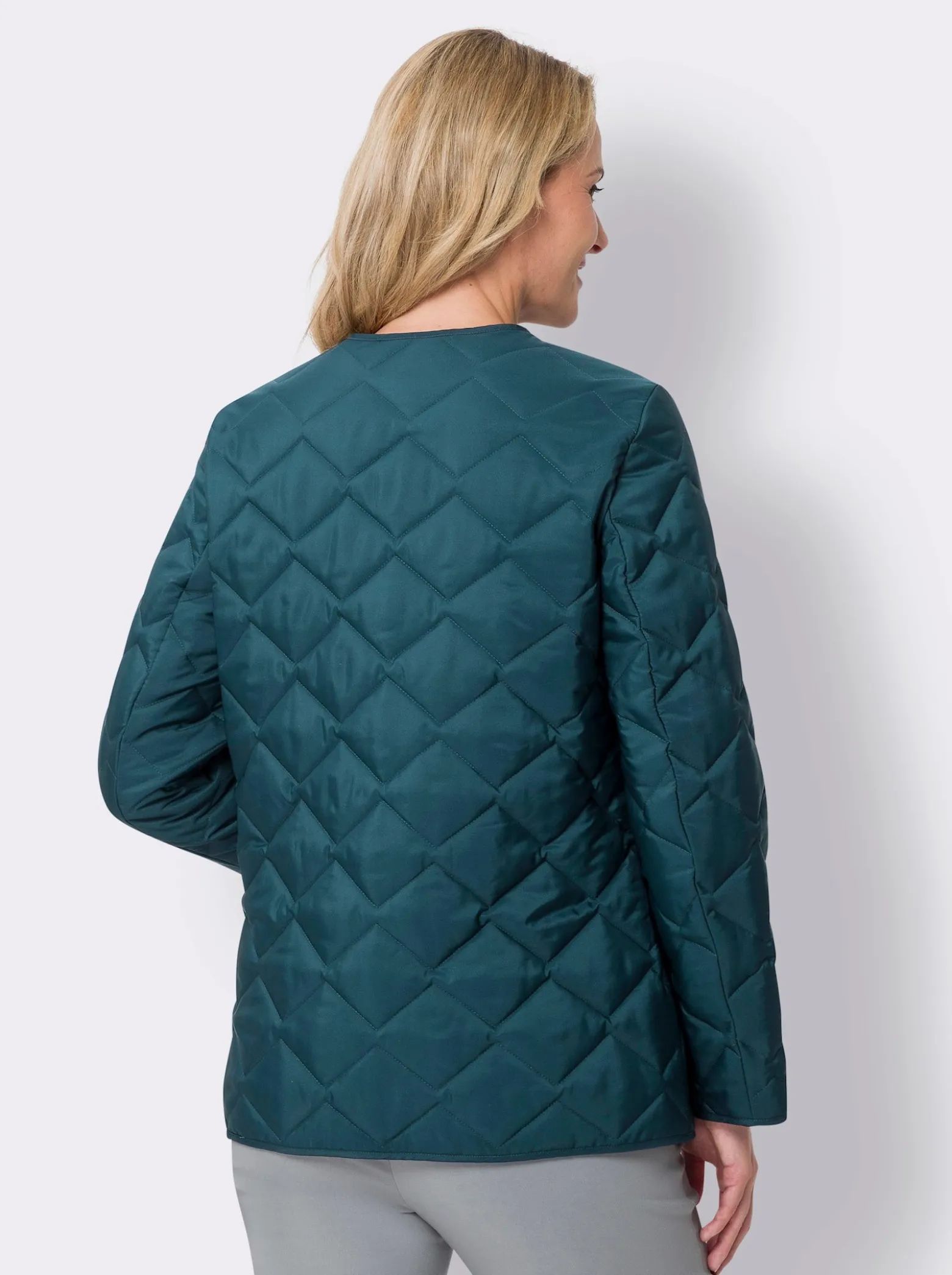 Steppjacke mit Paspelierung