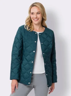 Steppjacke mit Paspelierung