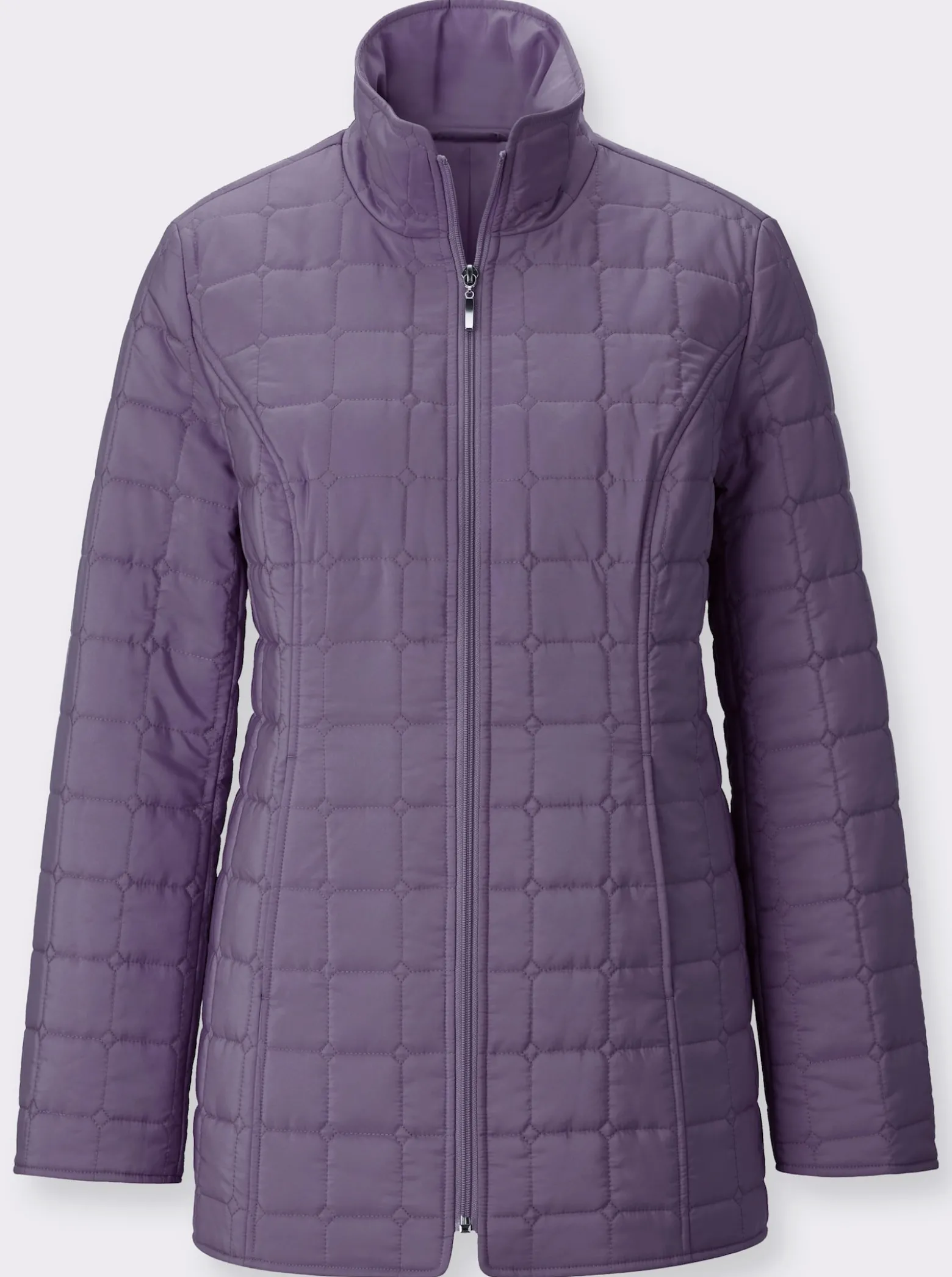 Steppjacke mit quadratischem Steppmuster