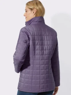 Steppjacke mit quadratischem Steppmuster