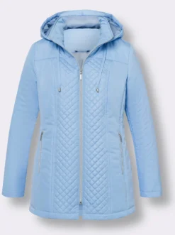 Steppjacke mit Rautenstepp